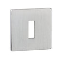 Tupai Rapido 5S Line Key Escutcheon 5mm Slimline Square Rose Escutcheon Atlantic