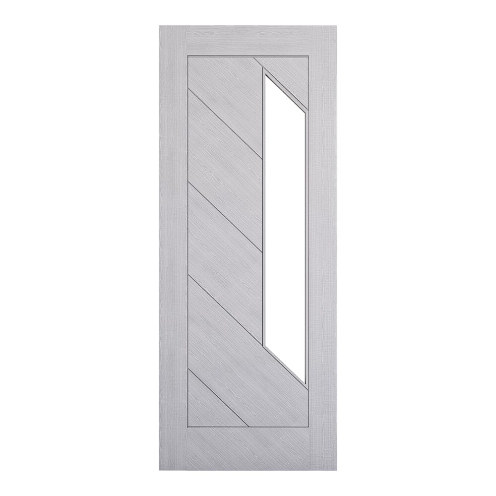 Torino Light Grey Ash Glazed FSC Internal Door Internal Door Deanta