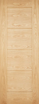 Oak Modica 4 Panel Unfinished External Door External Door LPD Doors