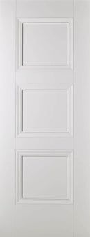 White Amsterdam Primed Plus Internal Fire Door FD30 Internal Fire Door LPD Doors