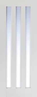 White Utah 3 Light Primed Internal Door Internal Door LPD Doors