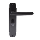 Art Deco Lever on WC Backplate (Latch & Hinges Included)