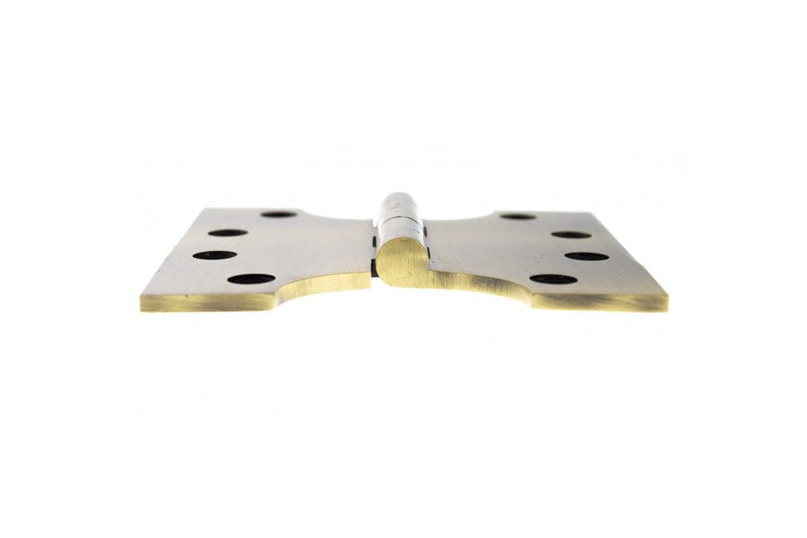 Atlantic (Solid Brass) Parliament Hinges 4" x 2" x 4mm in Antique Brass Hinges Atlantic