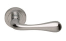 Astro Lever on Round Rose (Latch & Hinges Included)