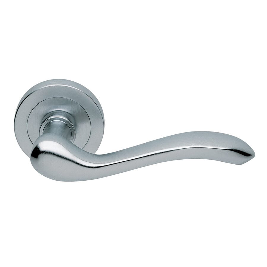 Apollo Lever on Round Rose (Latch & Hinges Included)