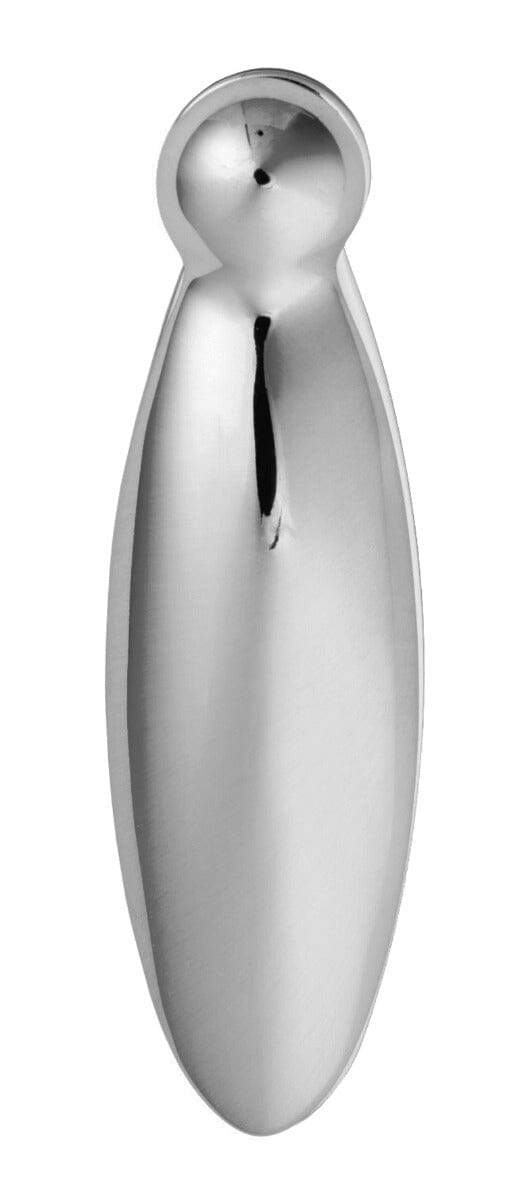 Pear Drop Covered Escutcheon Escutcheon Carlisle Brass Polished Chrome