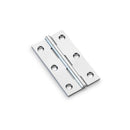 Heavy Pattern Solid Brass Cabinet Butt Hinge 3"