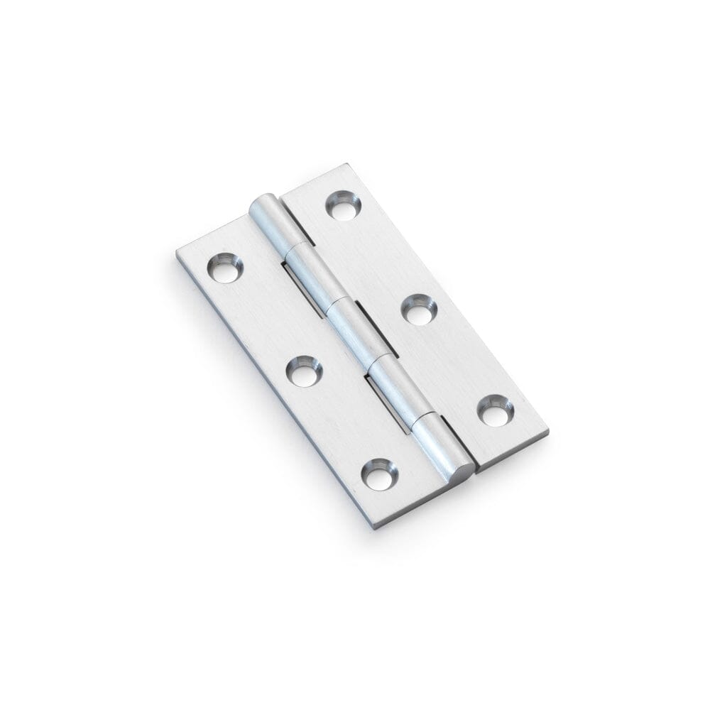 Heavy Pattern Solid Brass Cabinet Butt Hinge 3"