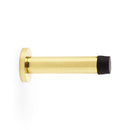 Cylinder Projection Door Stop on Rose Lacquered