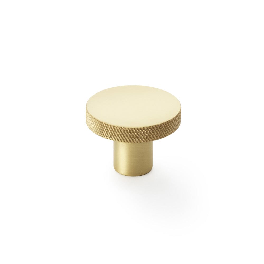 Hanover Knurled Circular Cupboard Knob 38mm