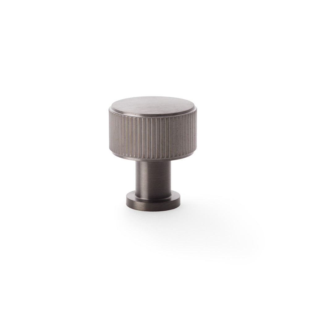 Lucia Reeded Cupboard Knob 29mm