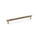 Brunel Knurled T-Bar Cupboard Handle Centres 192mm