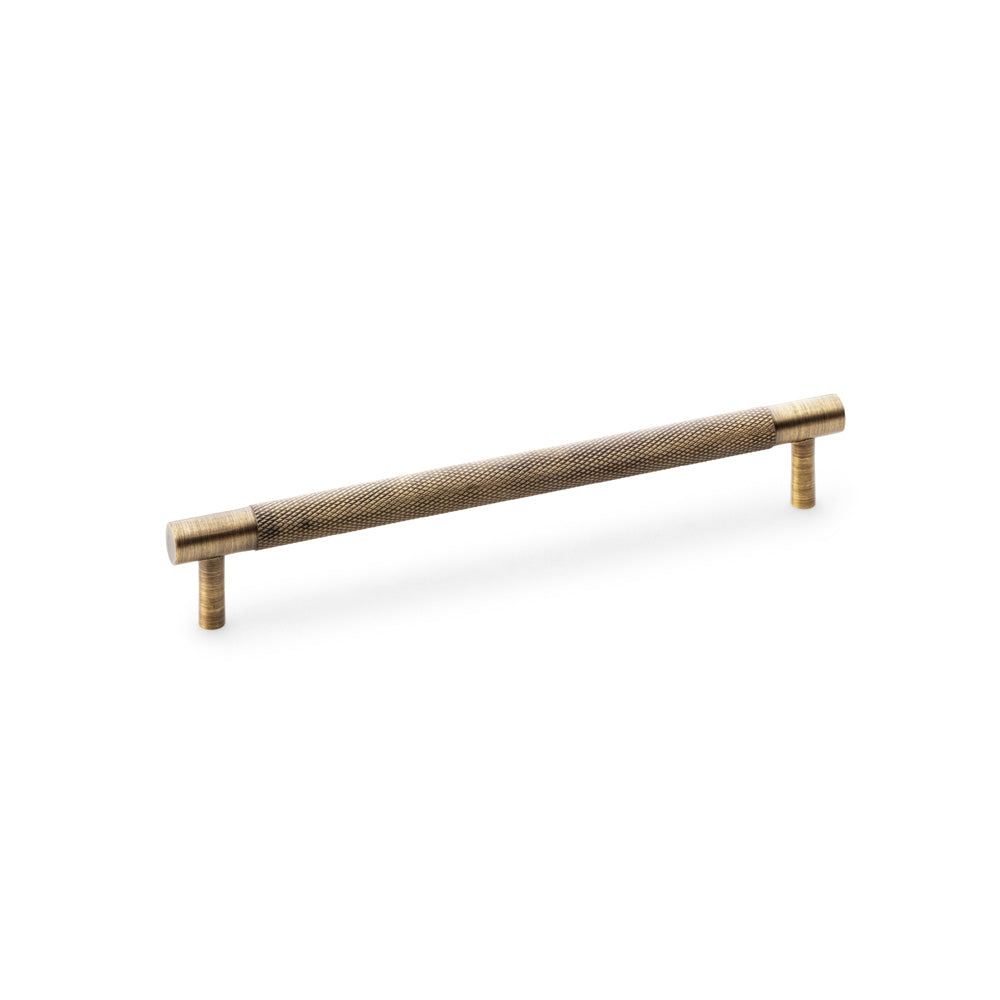 Brunel Knurled T-Bar Cupboard Handle Centres 192mm