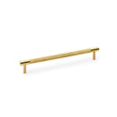 Brunel Knurled T-Bar Cupboard Handle Centres 192mm