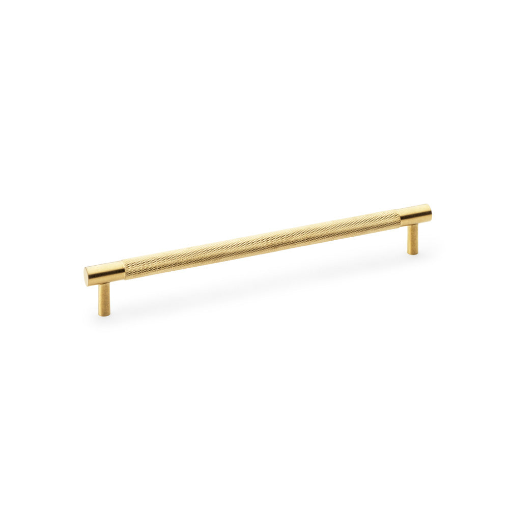 Brunel Knurled T-Bar Cupboard Handle Centres 224mm