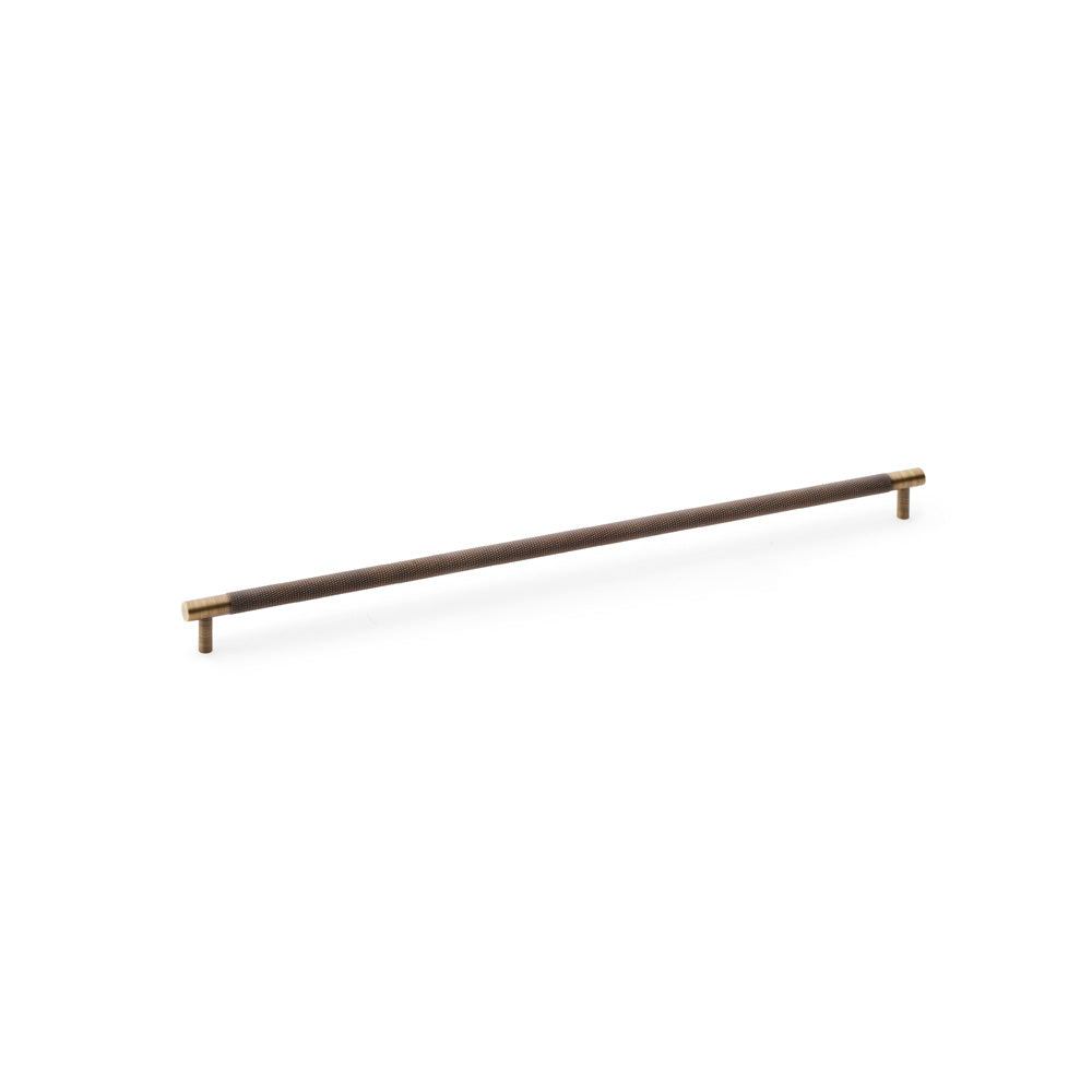 Brunel Knurled T-Bar Cupboard Handle Centres 448mm