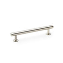 Round T-Bar Cabinet Pull Handle Centres 128mm Cupboard handle Alexander & Wilks Satin Nickel