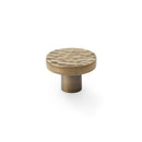 Hanover Hammered Cupboard Knob 38mm