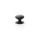 Waltz Round Cupboard Knob on Stepped Rose 25mm