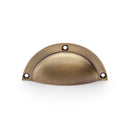 Raoul Cupboard Handle Cupboard Handle Alexander & Wilks Antique Brass