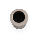 Round Sliding Door Finger Edge Pull Flush Pull Alexander & Wilks Satin Nickel