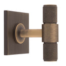 Knurled T-Bar on Backplate