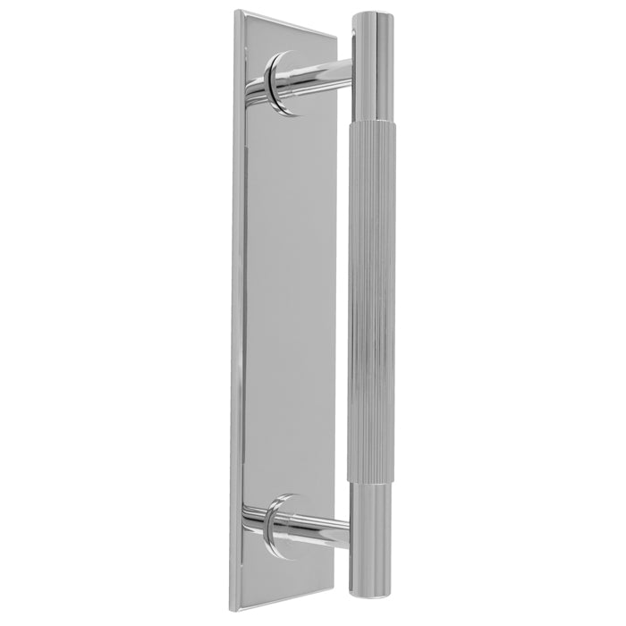 Lines Pull Handles on Backplate