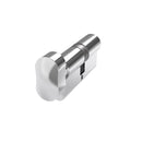 Mila Standard Security Euro Cylinder Thumbturn 45/45 6 Pin Mila Polished Chrome