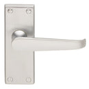 Victorian Lever on Latch Backplate (Latch & Hinges Included)