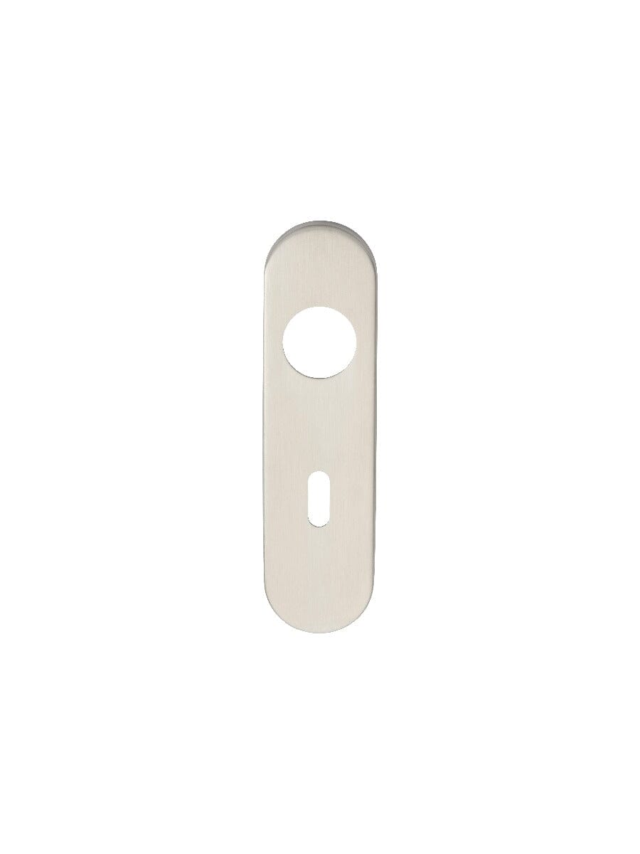 Radius Covers for Lock Backplate (Latch & Hinges Included) Lever On Backplate Eurospec Satin Stainless Steel