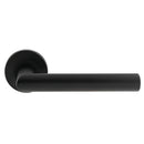 Mitred Round Bar Lever on Sprung Rose