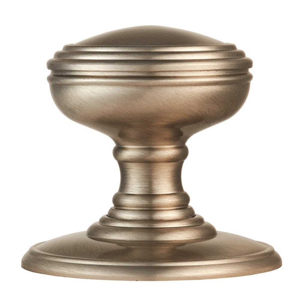 Delamain Plain Knob Mortice Knob Carlisle Brass Satin Nickel