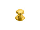 Delamain Plain Knob 25mm Cupboard Knob Carlisle Brass Polished Brass