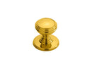 Delamain Plain Knob 30mm Cupboard Knob Carlisle Brass Polished Brass