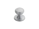 Delamain Plain Cupboard Knob Cupboard Knob Carlisle Brass Satin Chrome 30mm