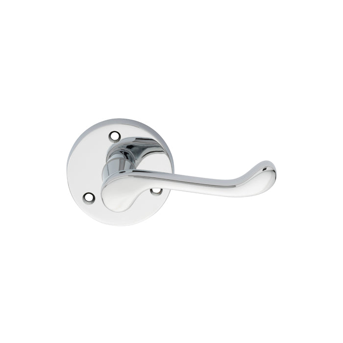 Victorian Scroll Lever on Round Rose (Latch & Hinges Included)