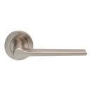 Velino Lever on Round Rose (Latch & Hinges Included)