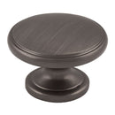 Oxford Knob 32mm Cupboard Knob Carlisle Brass Gun Metal