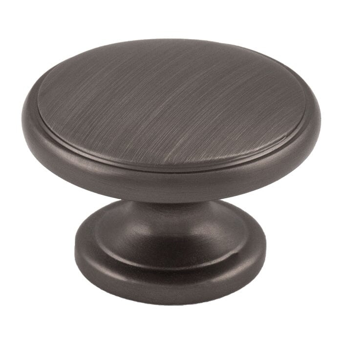 Oxford Knob 32mm Cupboard Knob Carlisle Brass Gun Metal