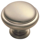 Shaker Style Knob 35mm Cupboard Knob Carlisle Brass Satin Nickel