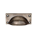 Square Plate Cupboard Handle
