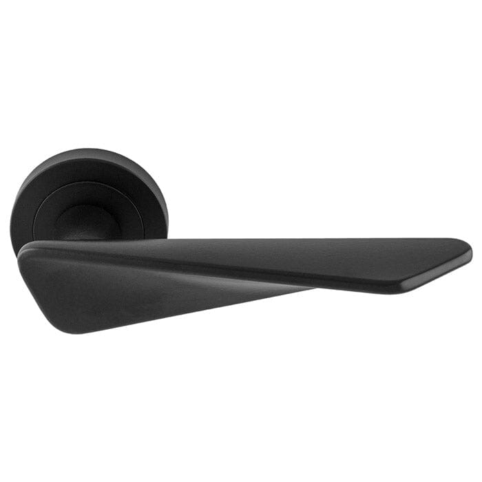 Manital Intona Lever on Round Rose (Latch & Hinges Included)