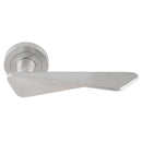 Manital Intona Lever on Round Rose (Latch & Hinges Included)