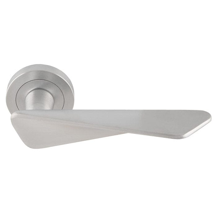 Manital Intona Lever on Round Rose (Latch & Hinges Included)