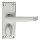 Victorian Lever on Privacy Backplate (Latch & Hinges Included)