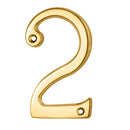 Numerals (0-9) Number 2