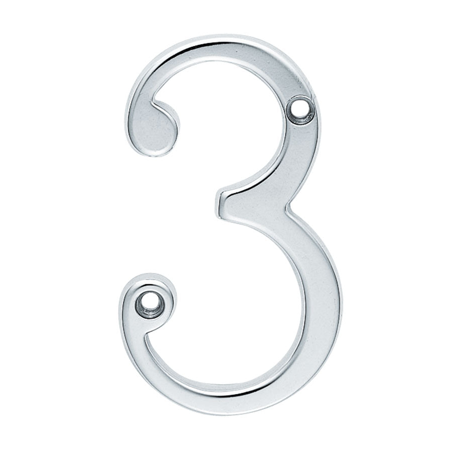 Numerals (0-9) Number 3