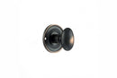 Old English Solid Brass Oval WC Turn and Release Bathroom Lock Atlantic Each Antique Copper