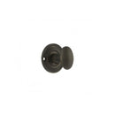 Old English Solid Brass Oval WC Turn and Release Bathroom Lock Atlantic Each Urban Bronze