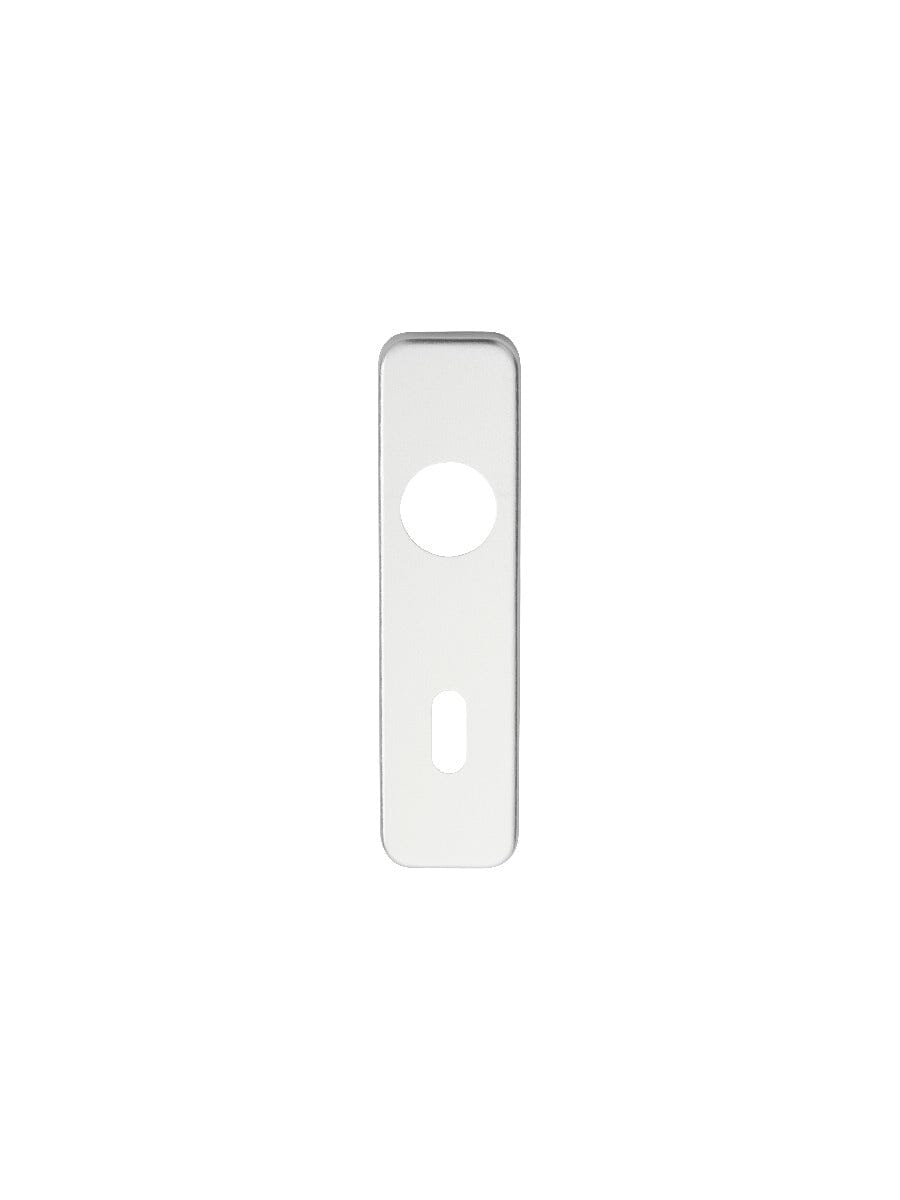 Safety Lever Lock Covers (Latch & Hinges Included) Lever On Backplate Eurospec Satin Anodised Aluminium